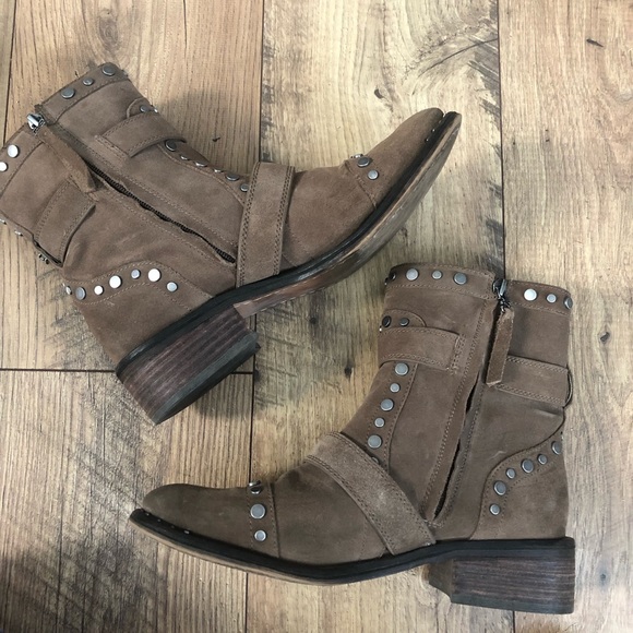 SOLD Sam Edelman Drea Studded Ankle Boots - Picture 3 of 11